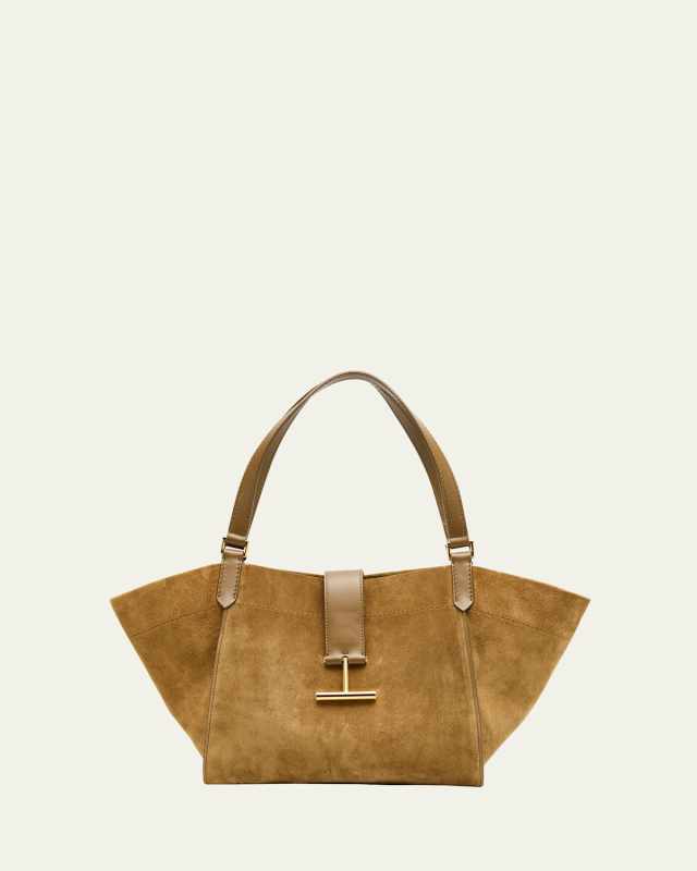 Tara Medium Tote in Suede